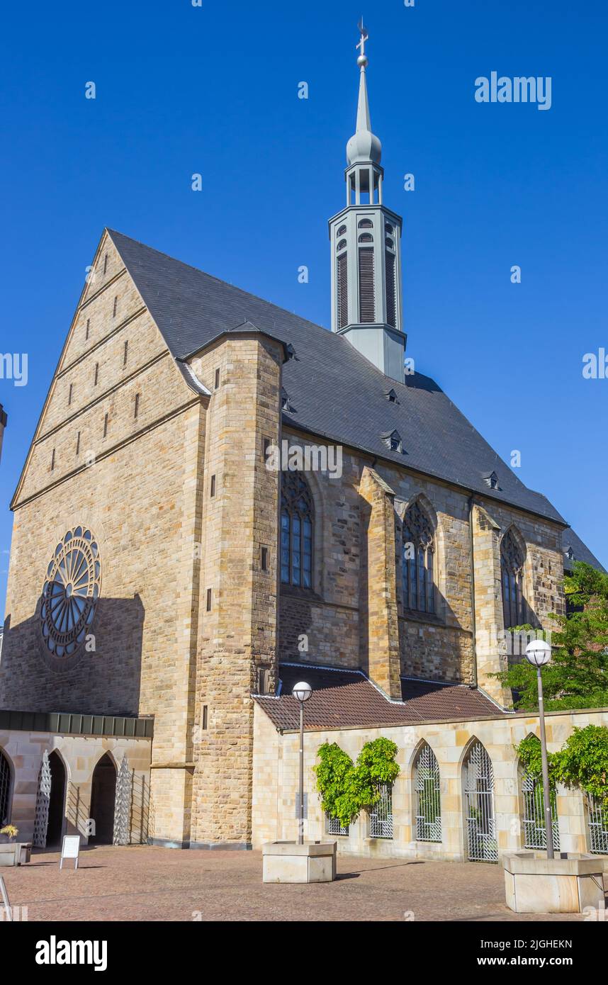 Historic Probsteikirche church in the center of Dortmund, Germany Stock Photo
