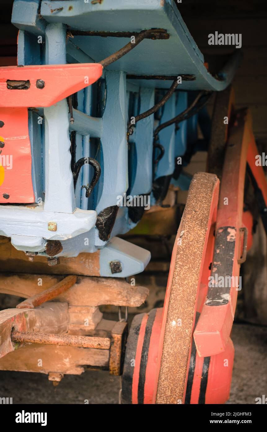 Restored Sussex wagon Stock Photo Alamy