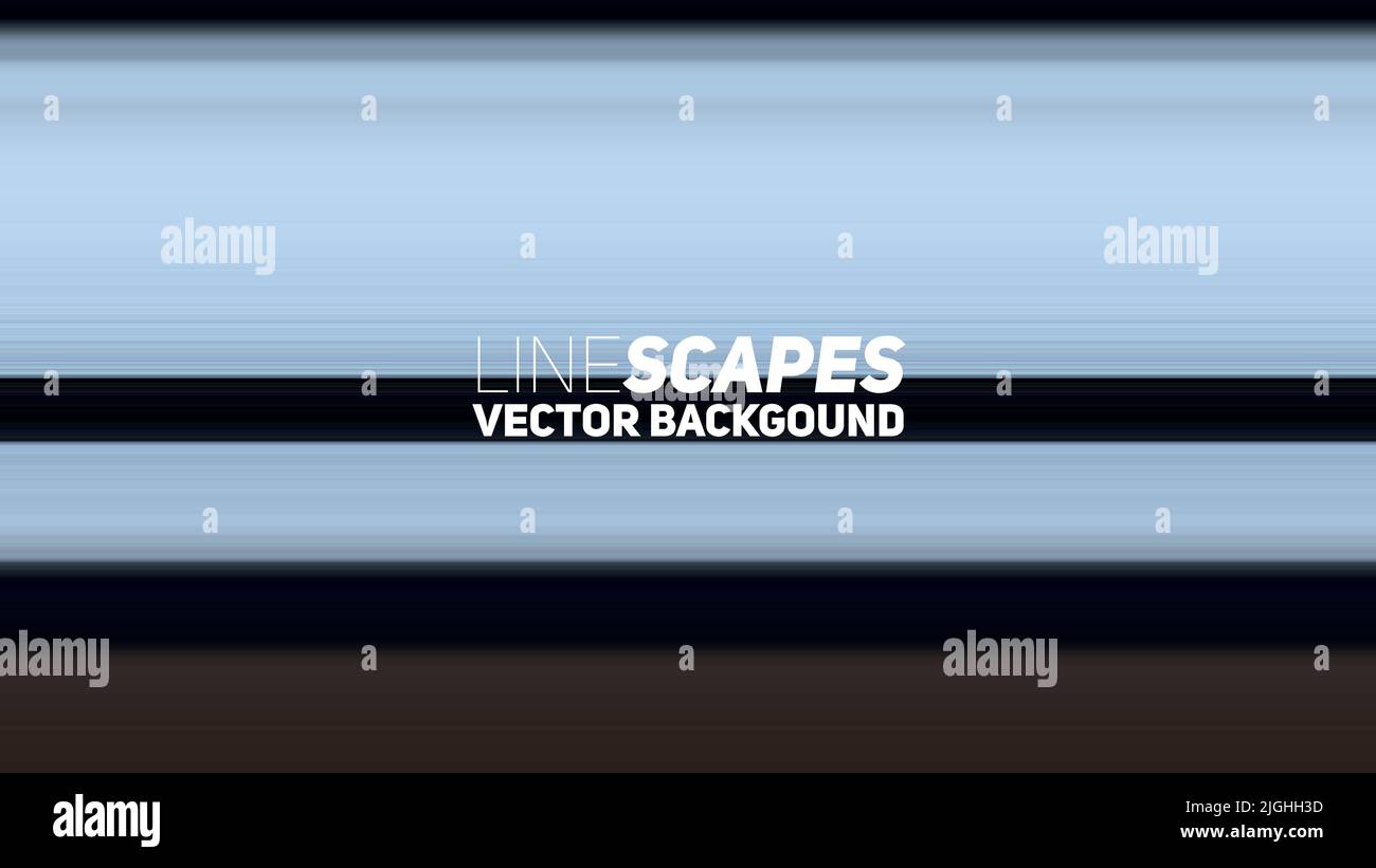 LineScapes Gradient Background. Minimal Gradient Stripes. Stock Vector