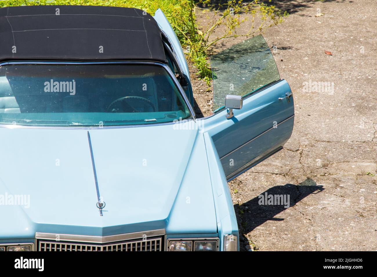 Batumi, July 03, 2022 Eldorado vintage cadillac car Stock