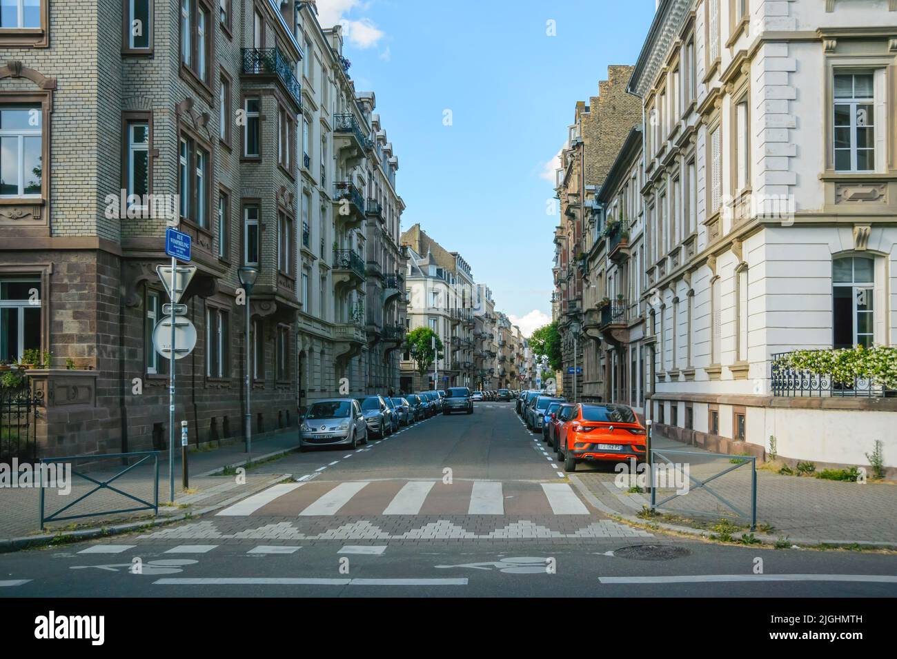 Strasbourg, France May 28, 2022 Rue Wimpheling, 67000 Strasbourg