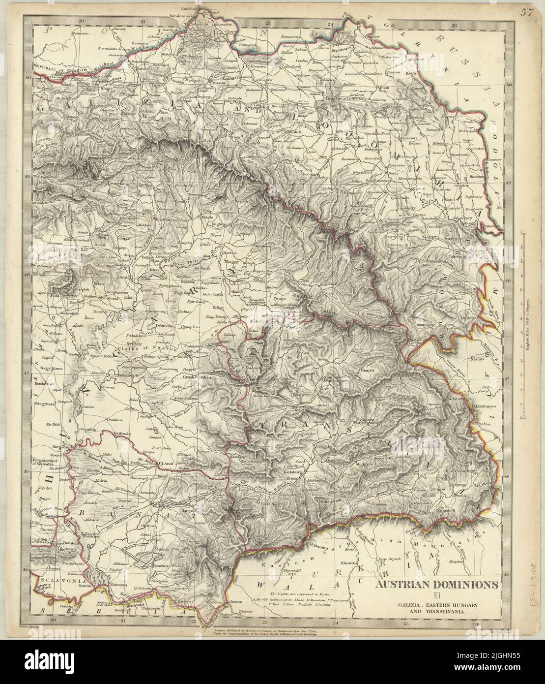 Austria Map, Map of Austria, Austria Plan, Austria Poster, Austria Print, Austria Maps, Old Austria Map, Retro Austria Map, Vintage Austria Map Stock Photo