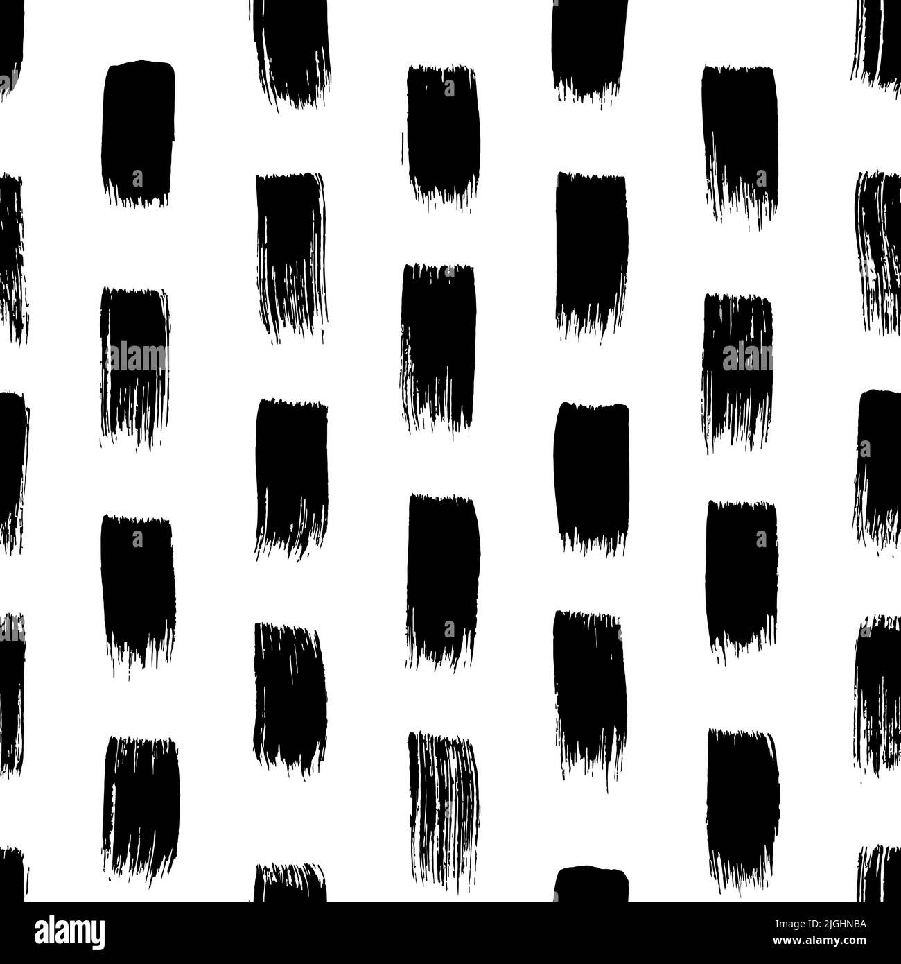 Short hand drawn strokes vector seamless pattern Stock Vector Image ...