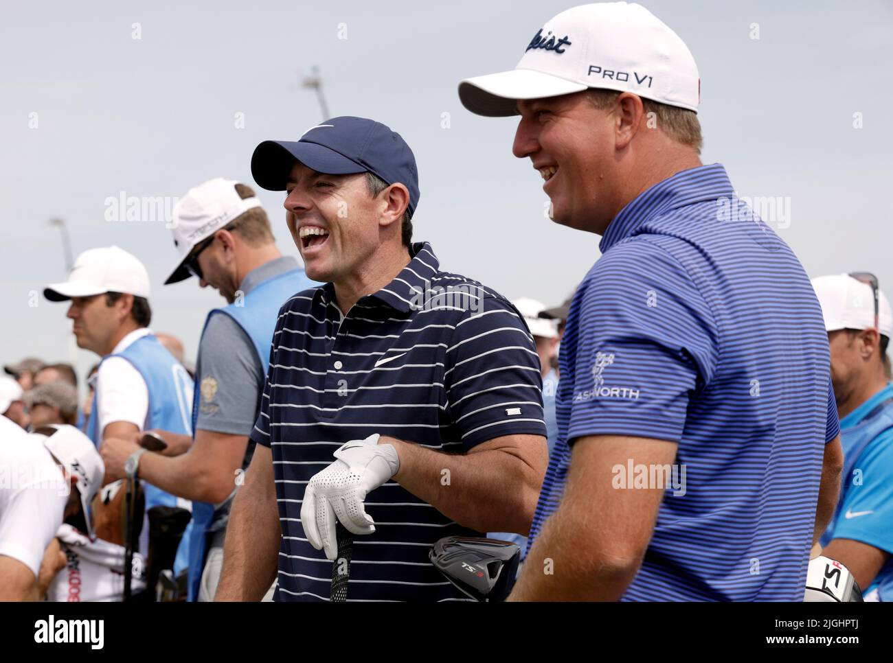 Rory McIlroy during a practice day at the Old Course, St Andrews