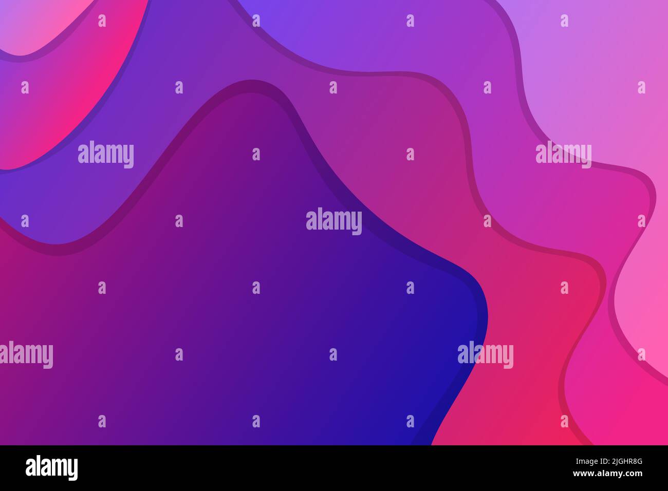 Abstract Blurred blue teal pink purple background. Soft light gradient backdrop with place for text. Vector illustration for your graphic design, bann Stock Vector