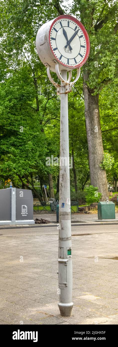 Amsterdam, Netherlands. June 2022. Style icons of Amsterdam School architecture. High quality photo Stock Photo