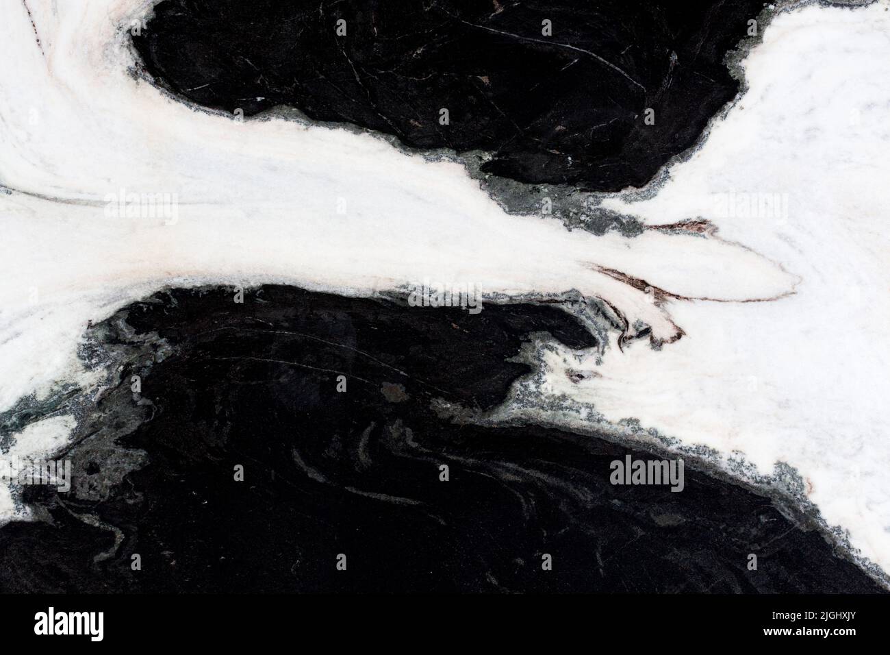 White natural marble with contrast black spots Stock Photo Alamy