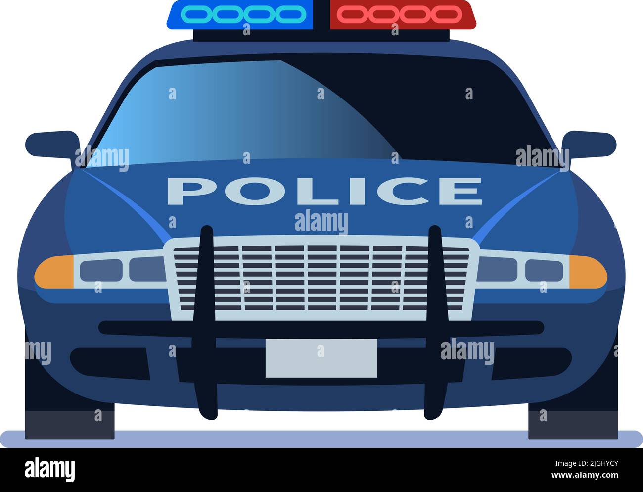 Black police car Cut Out Stock Images & Pictures - Alamy