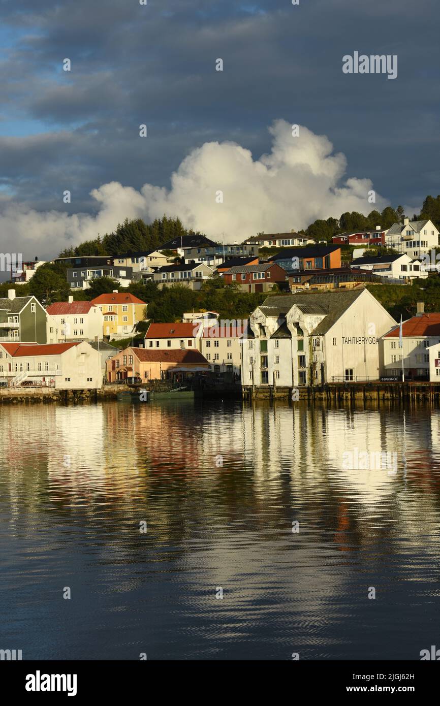 Kristiansund  in the summer, Norway Stock Photo