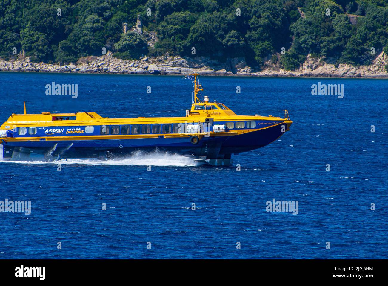 Aegean Flying Dolphins - Port Ticketing Booth (Gate E8) - Greek