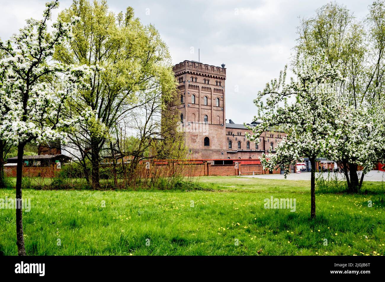 Bochum (Germany): Coal mine Hannover; Zeche Hannover Stock Photo