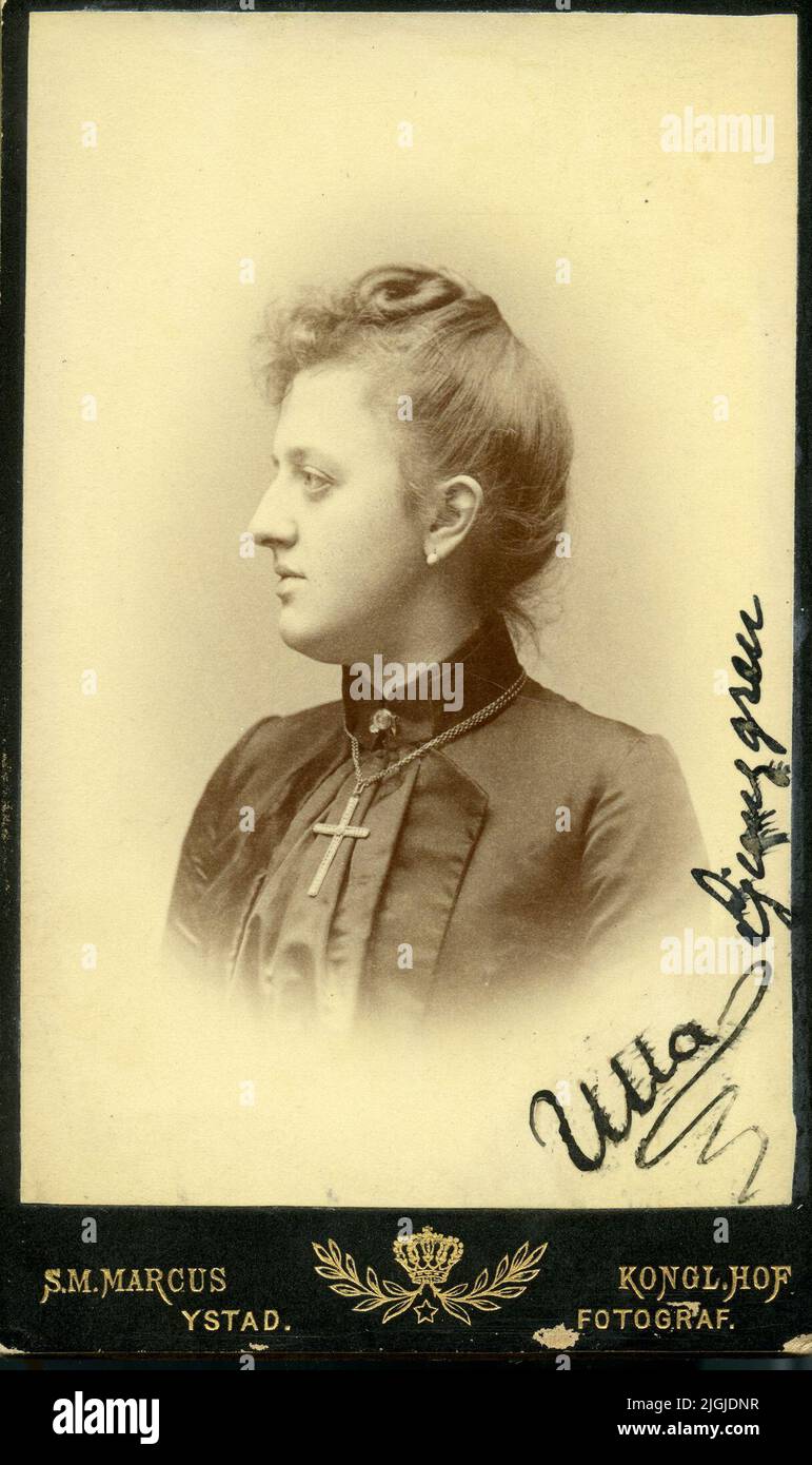 Kvinna Ulla Ljunggren Stock Photo