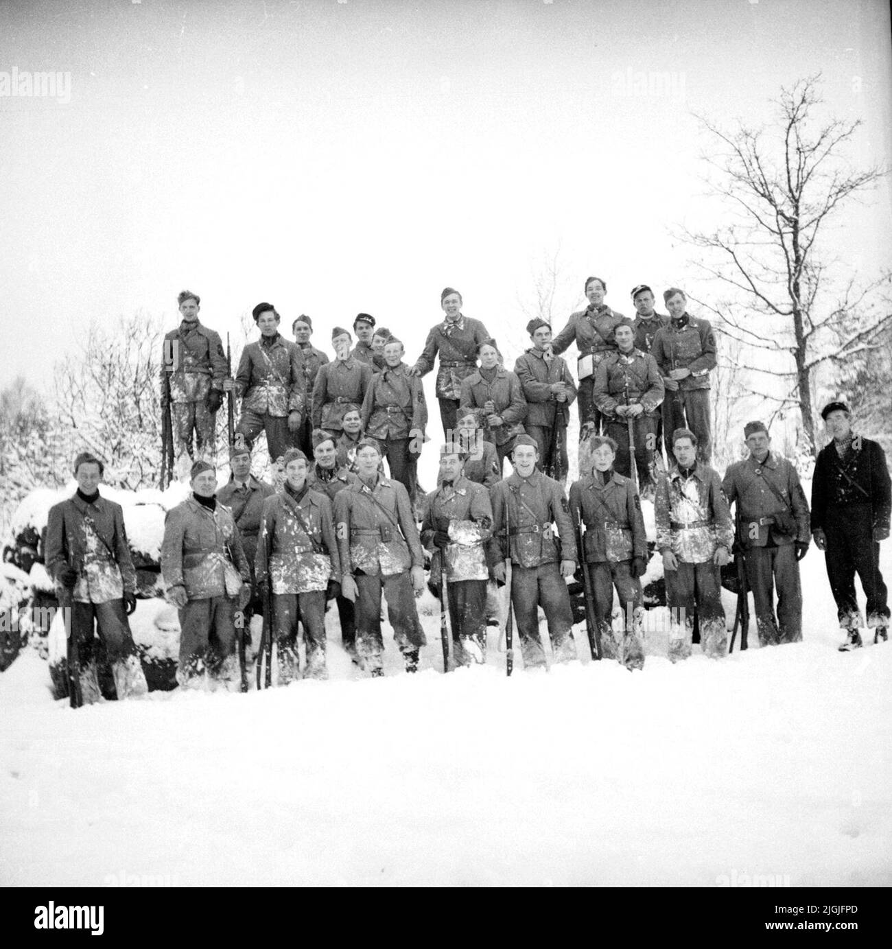 Uniformed military personnel Black and White Stock Photos & Images - Alamy