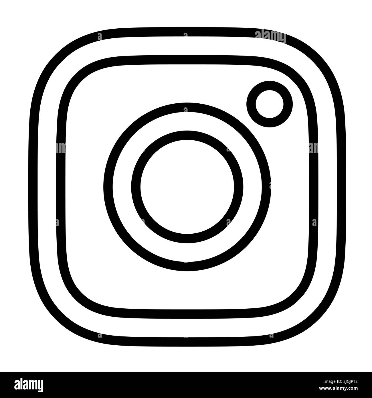 Instagram Logo Vector Black And White