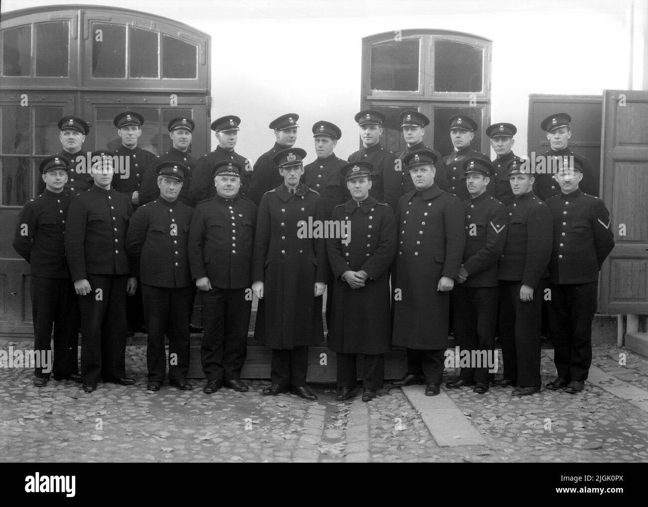 Brandstation Fire Brigade 1937 at the Old Fire Station on Norra