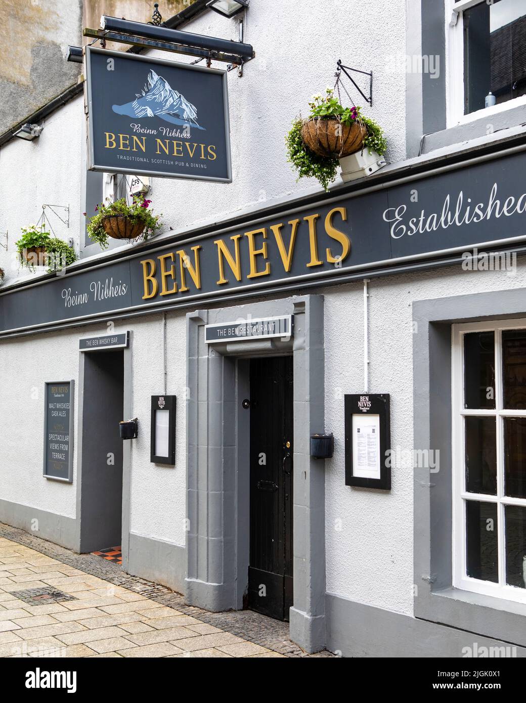 Fort William, Scotland October 5th 2021 The exterior of the Ben