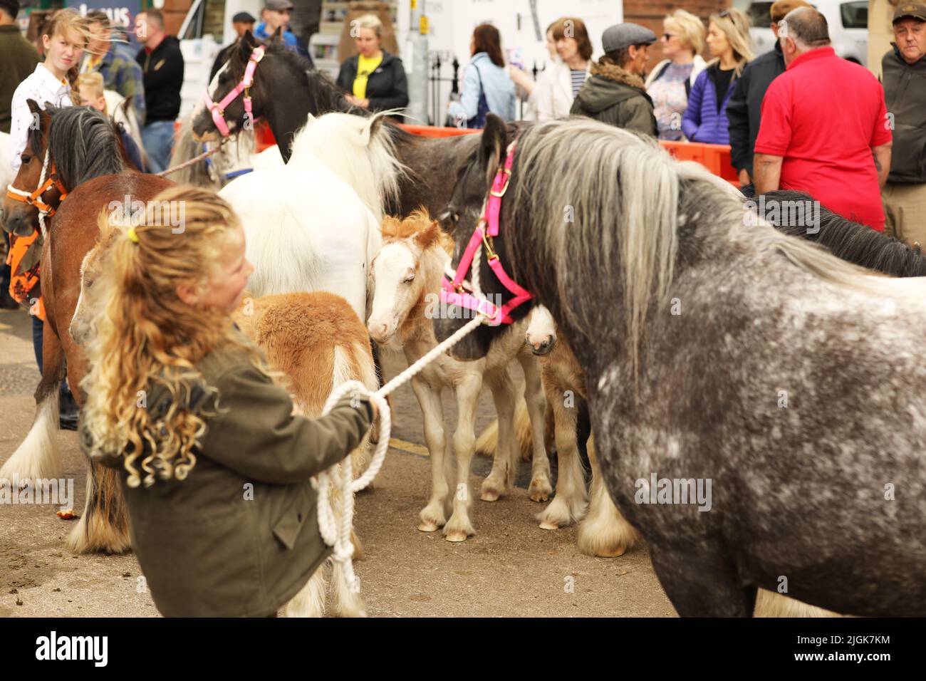 Appleby Horse Fair, Appleby in Westmorland, Cumbria Stock Photo