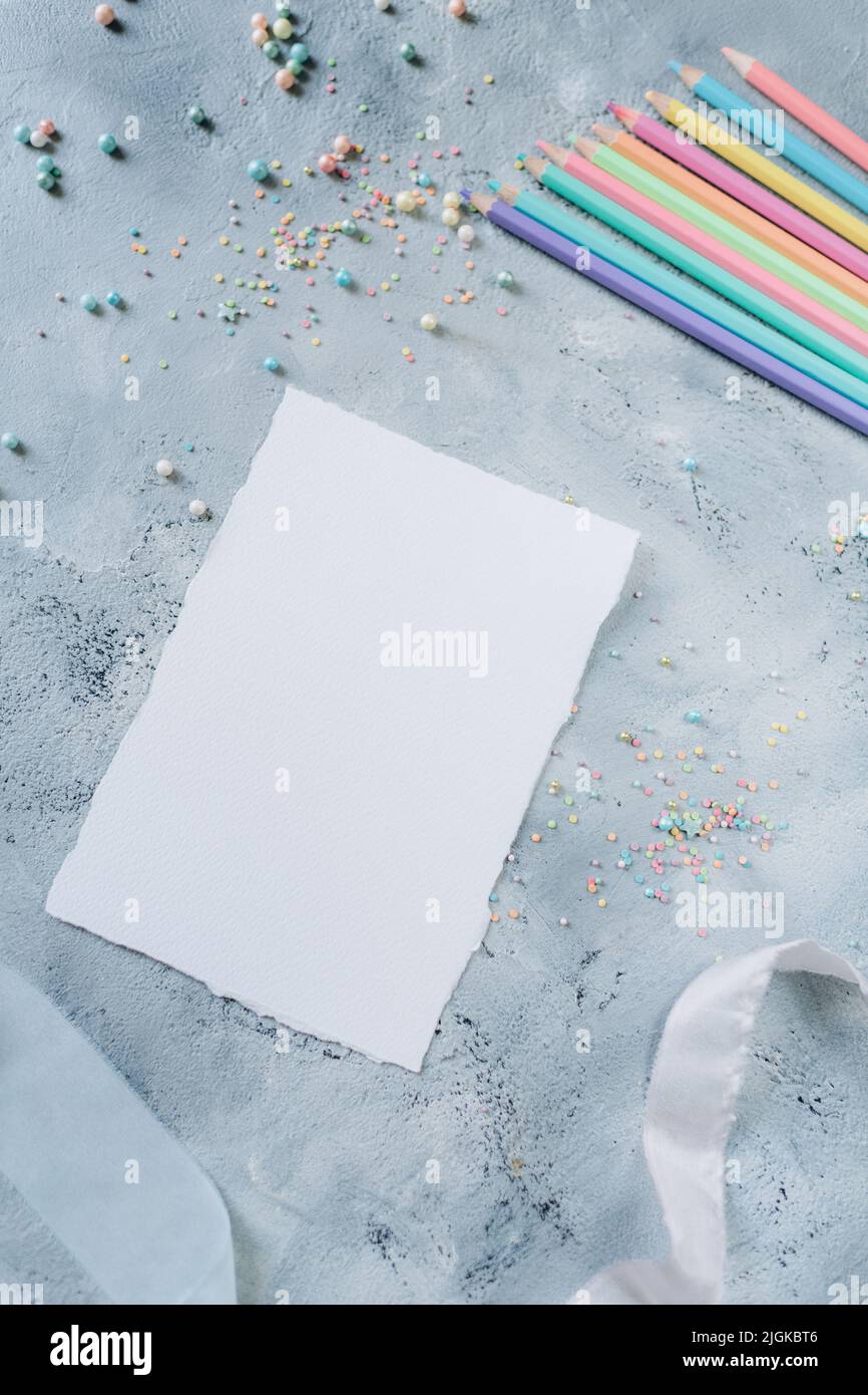 Blank card design hi-res stock photography and images - Alamy
