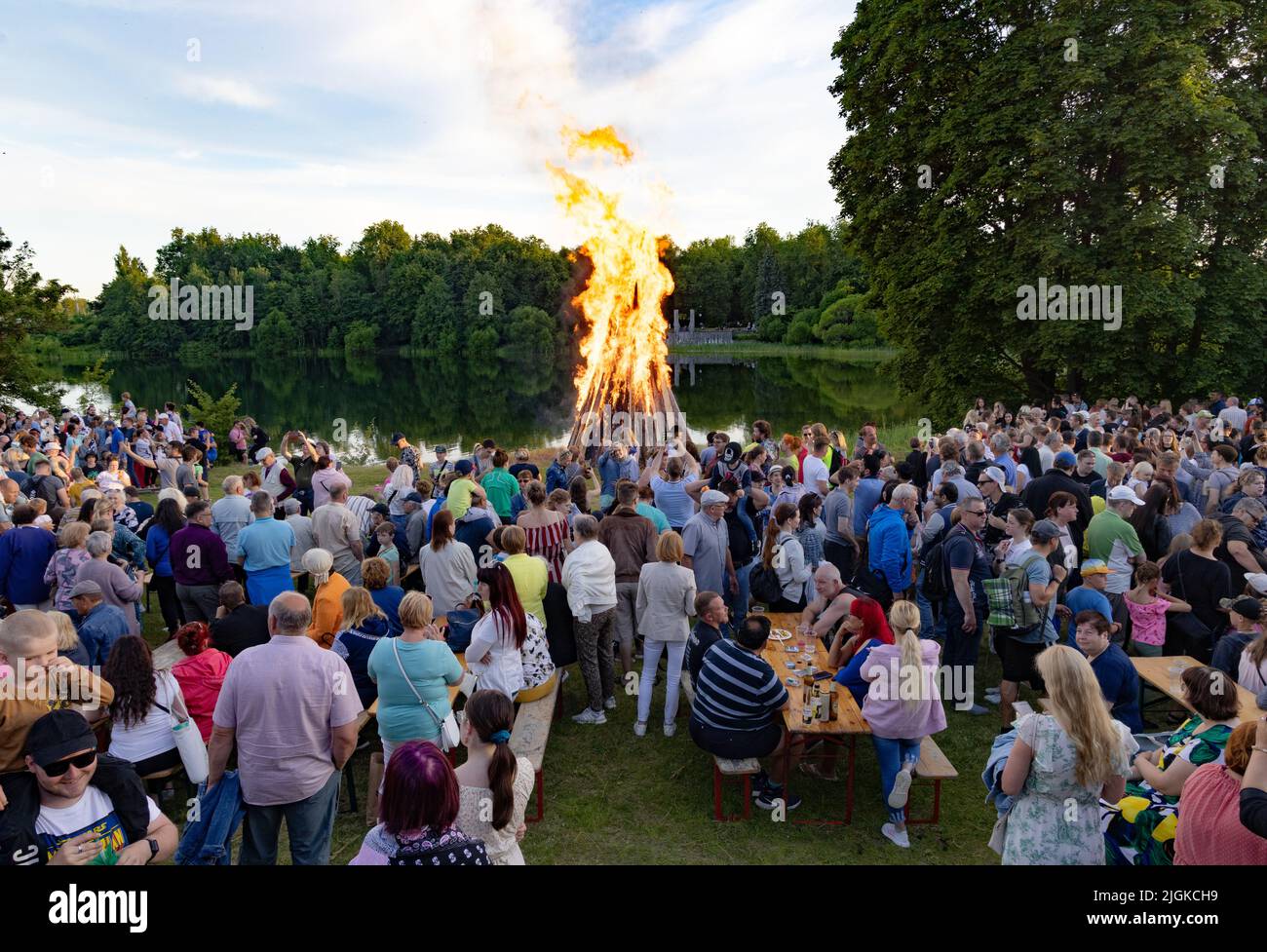 Estonia midsummer day festival hi-res stock photography and images - Alamy