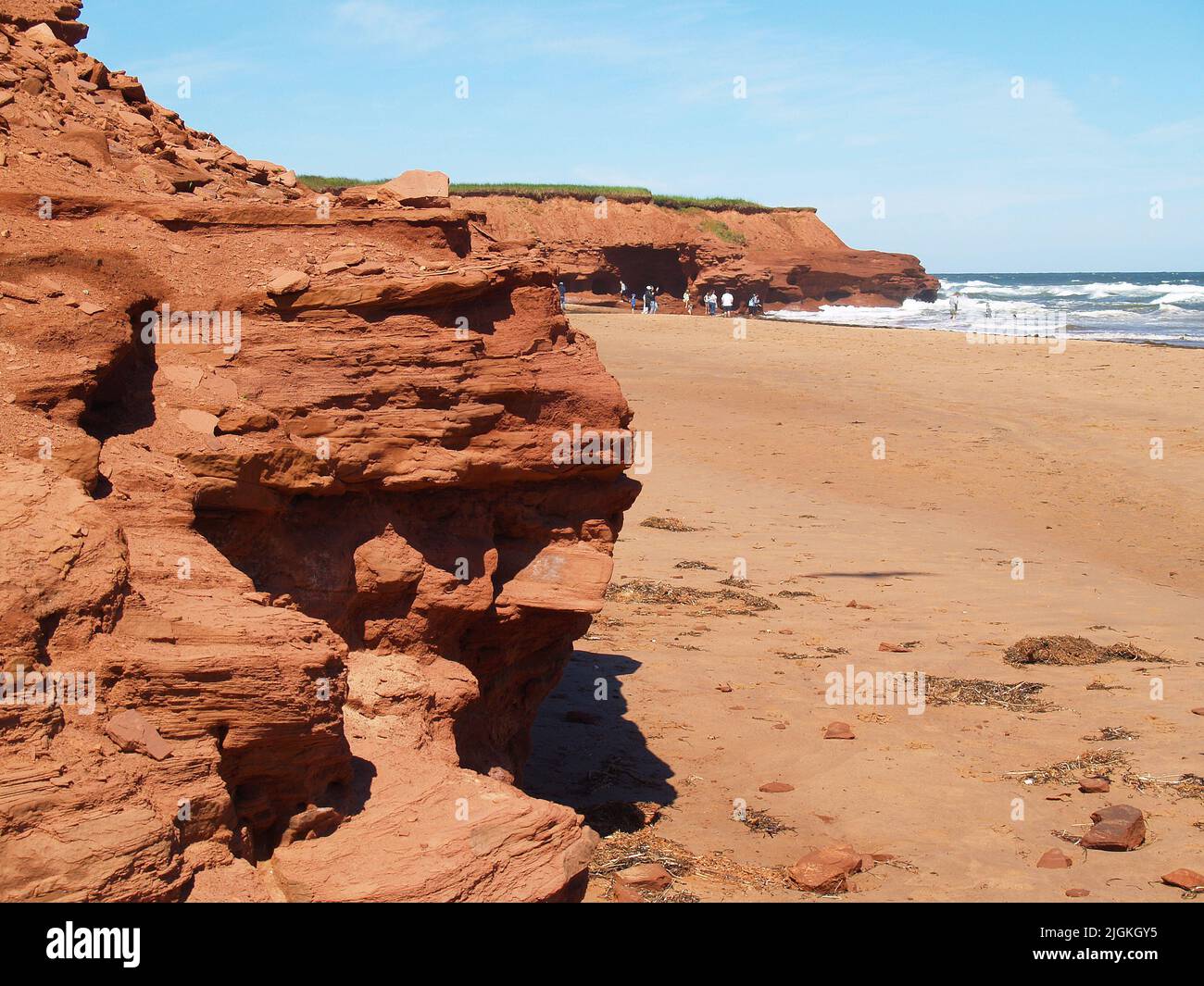 Thunder Cove Beach,PEI Stock Photo Alamy