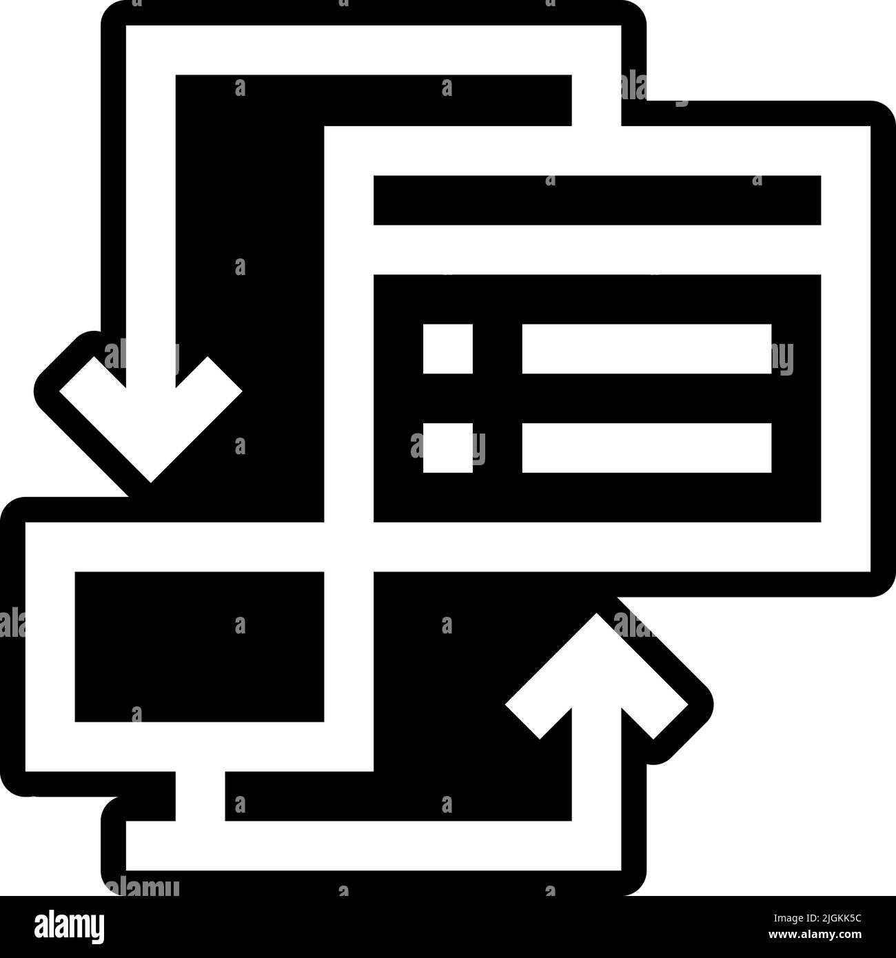 backend icon Stock Vector Image & Art - Alamy