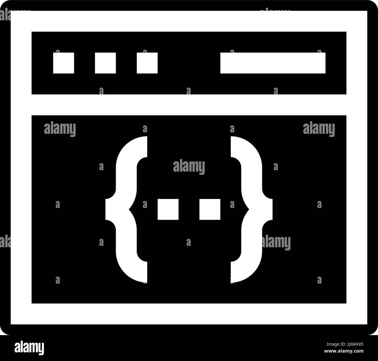 programming language icon Stock Vector Image & Art - Alamy