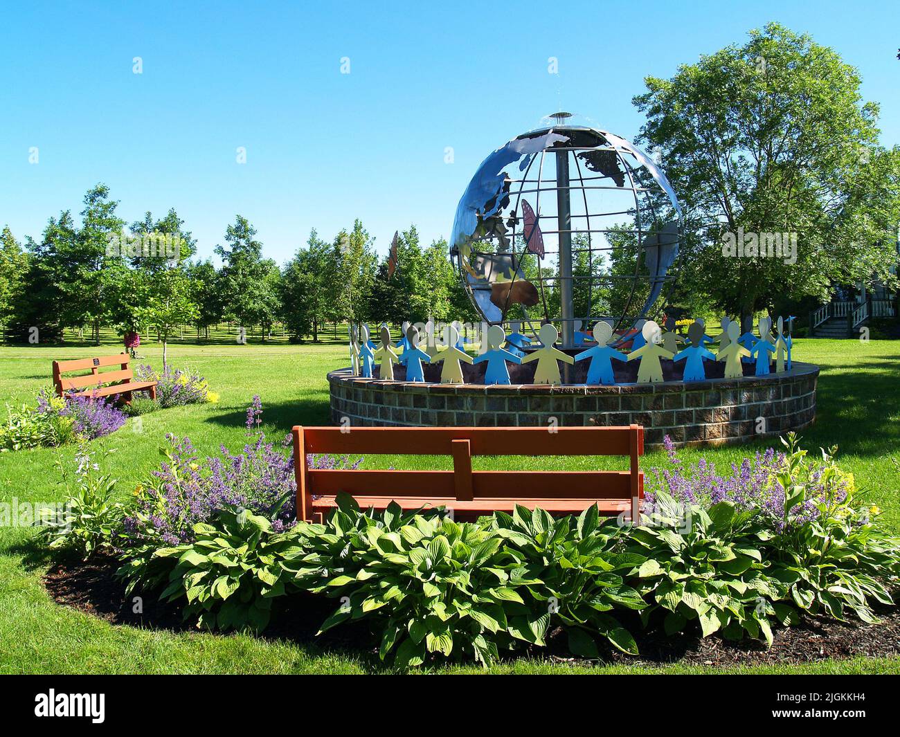 International Children's Memorial Place, South Freetown, PEI Stock