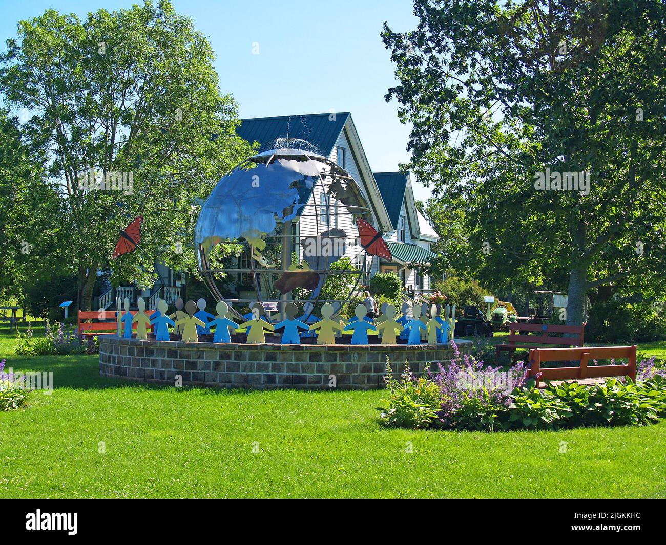 International Children's Memorial Place, South Freetown,PEI Stock Photo