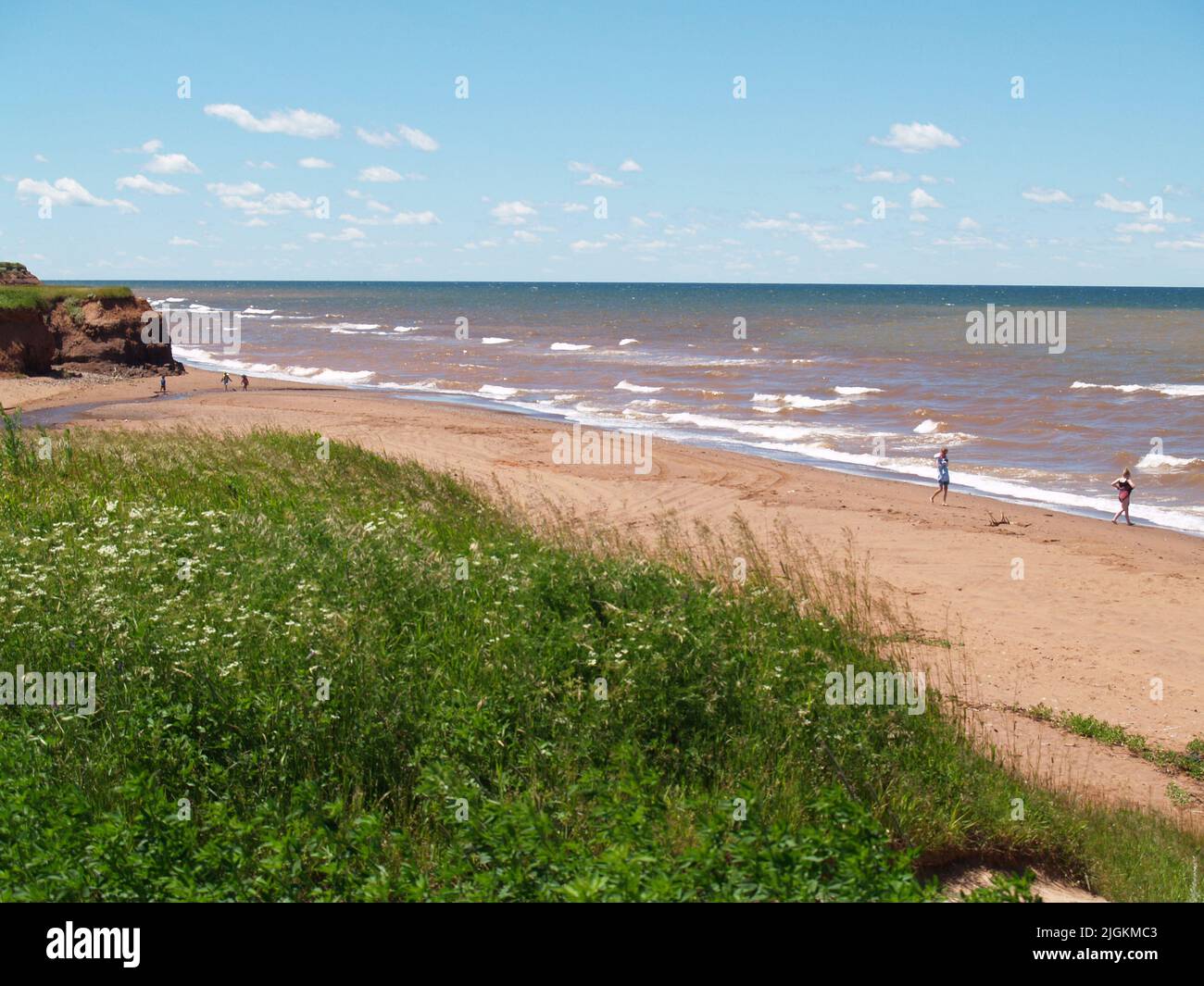Campbellton Cove beach, PEI Stock Photo Alamy