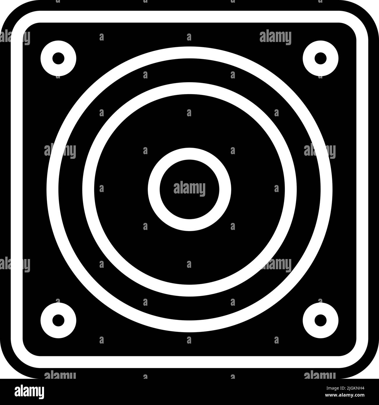 coaxial icon . Stock Vector