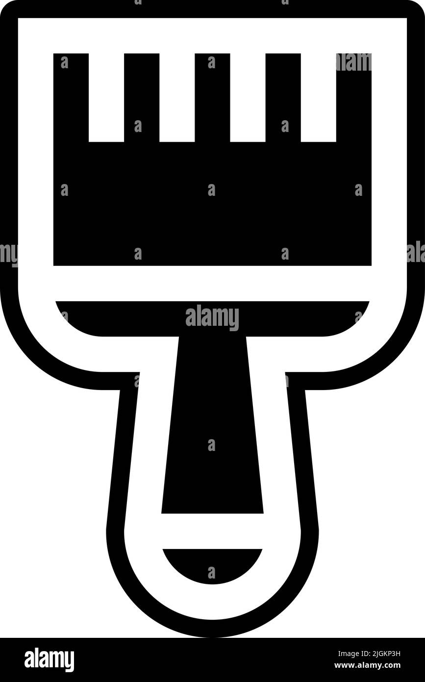 paint brush icon Stock Vector Image & Art - Alamy