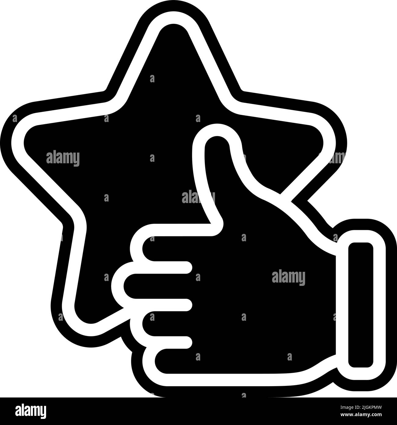 Set gold star flat Black and White Stock Photos & Images - Alamy