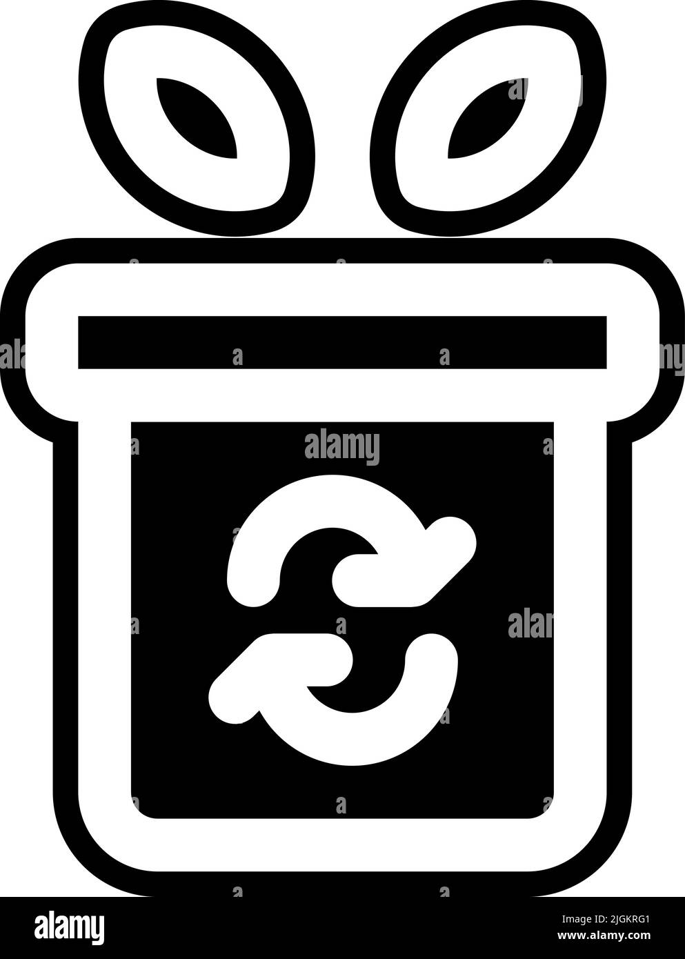 recycle bin icon Stock Vector Image & Art Alamy