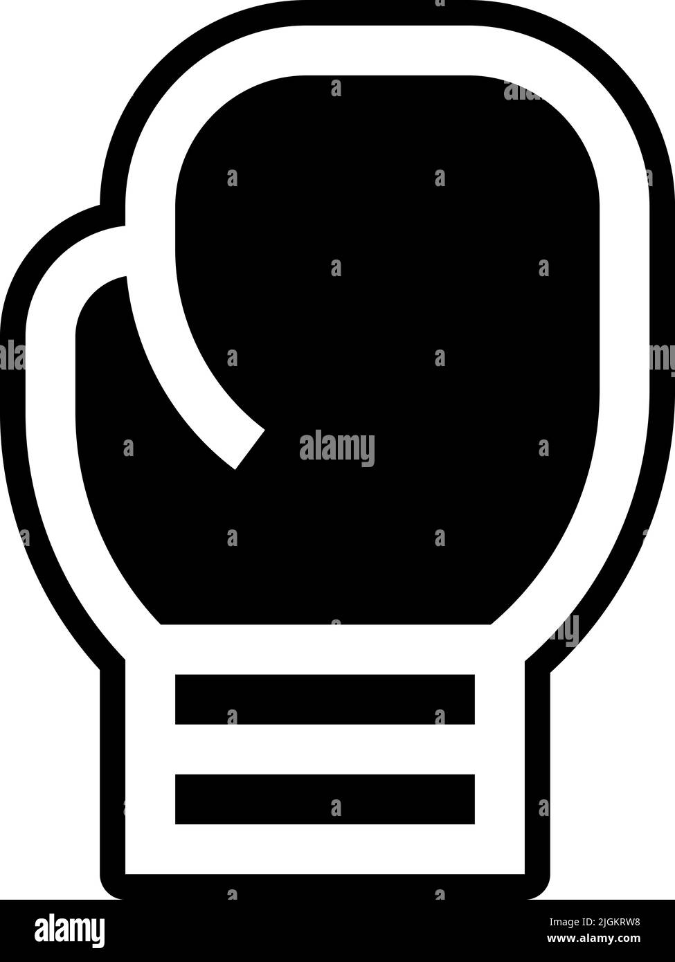 Boxer Fighter Cartoon Black And White Stock Photos Images Alamy