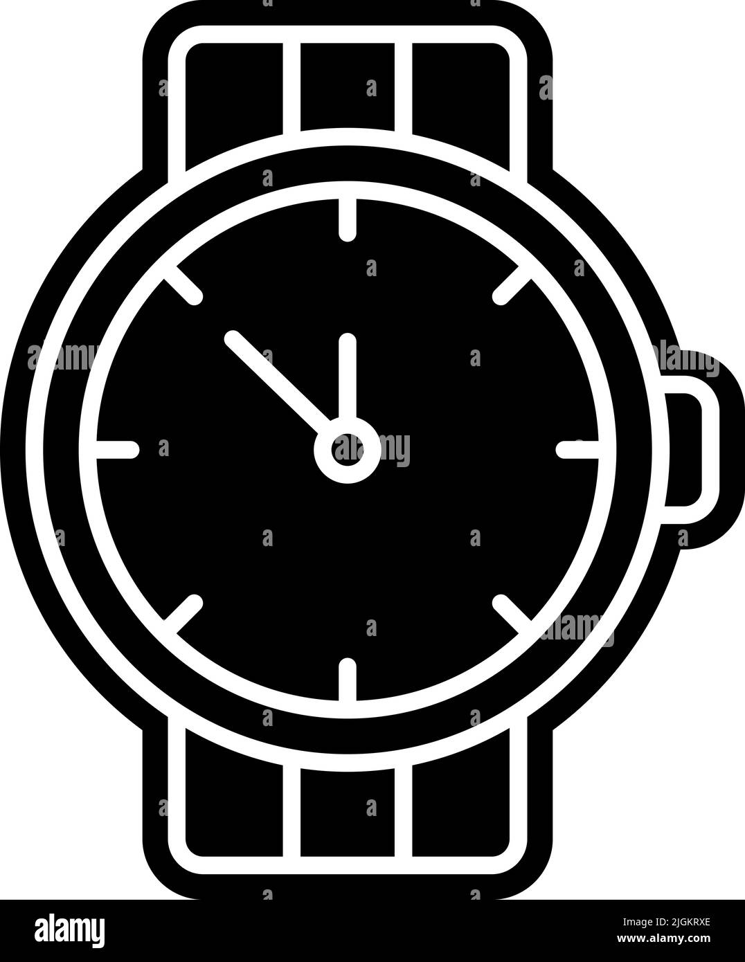 watch icon . Stock Vector
