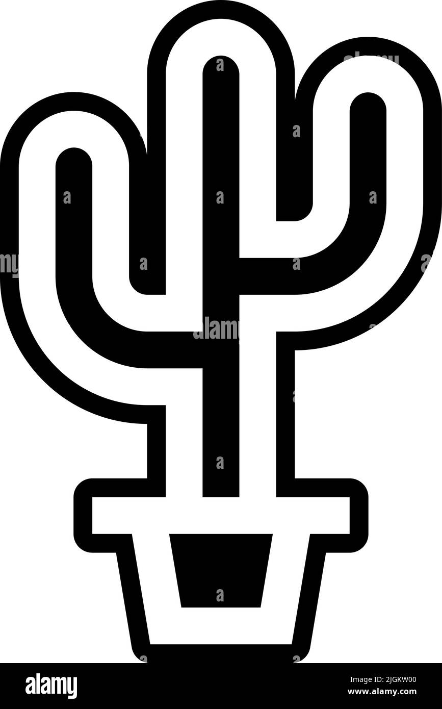 cactus icon Stock Vector Image & Art - Alamy