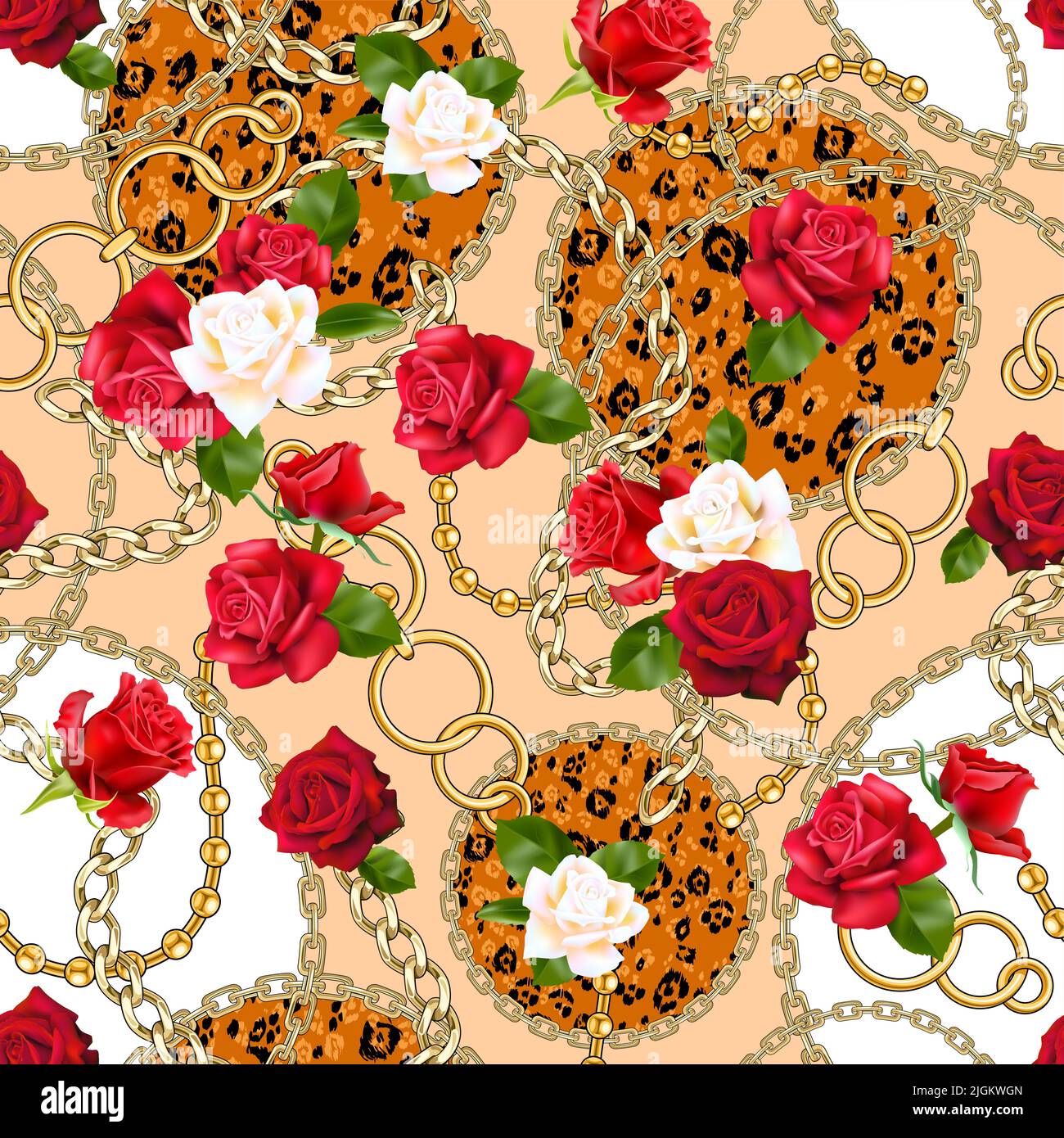 Floral seamless pattern for fabric Stock Vector