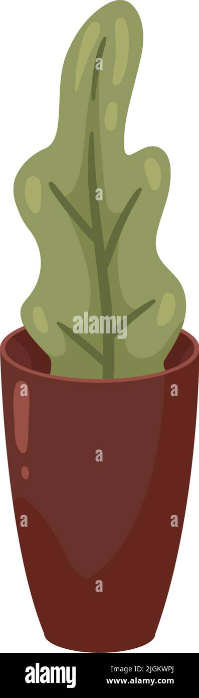 houseplant in ceramic pot Stock Vector Image & Art - Alamy