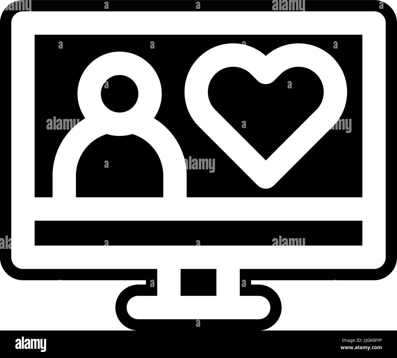 television icon . Stock Vector