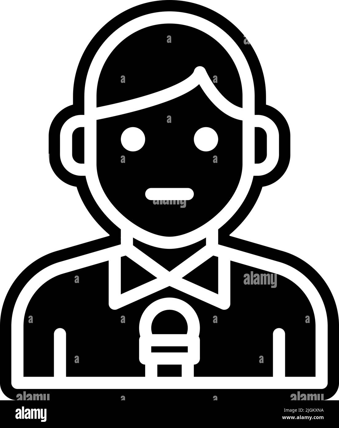 Black reporter Black and White Stock Photos & Images Alamy