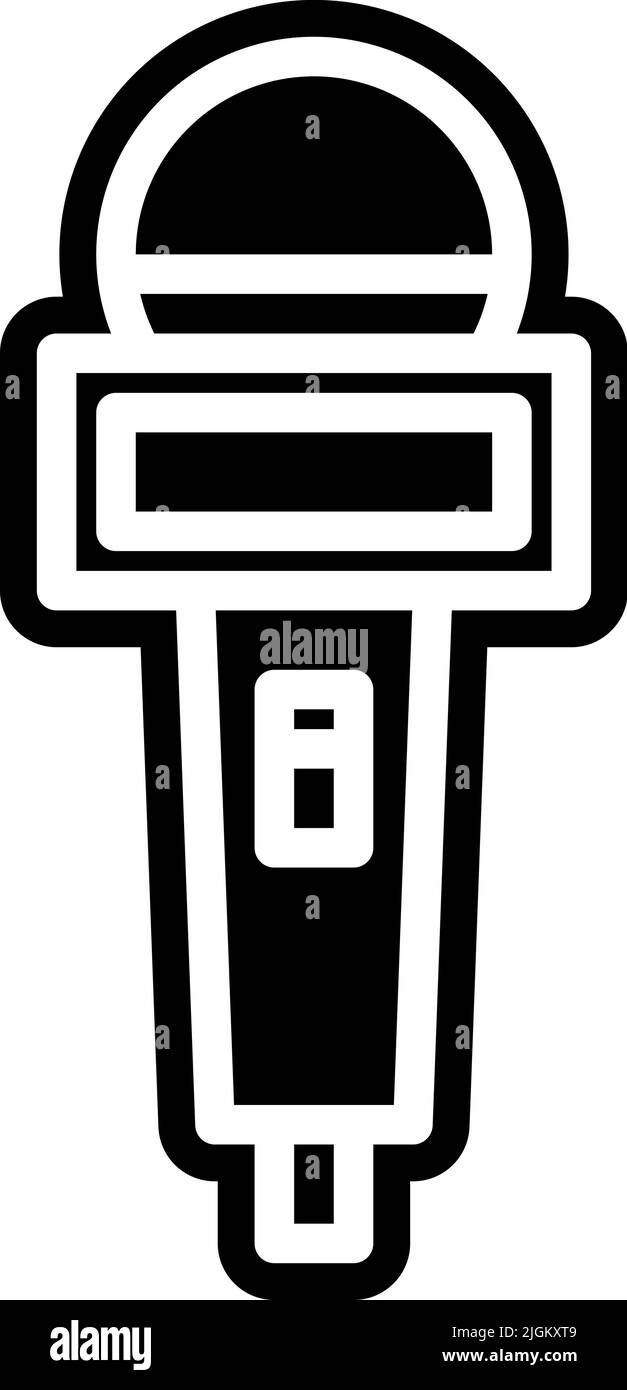microphone icon Stock Vector Image & Art - Alamy