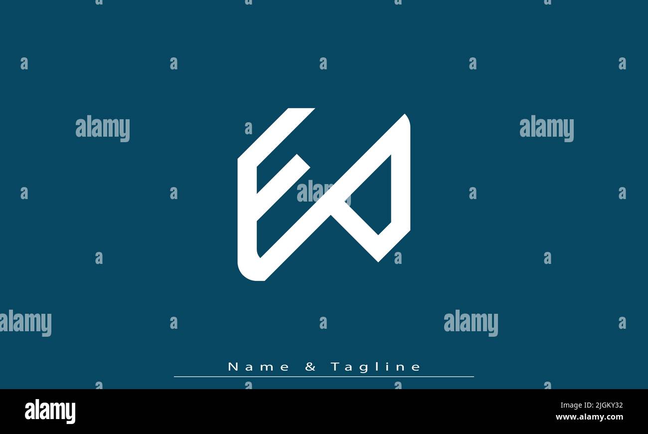 Alphabet letters Initials Monogram logo FP , PF Stock Vector
