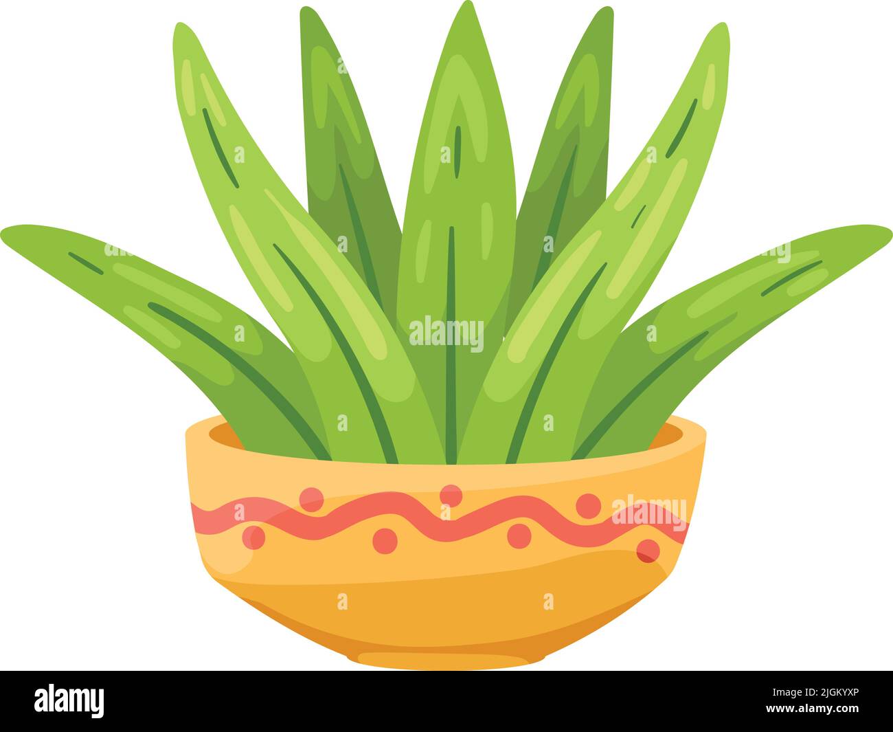 houseplant in ceramic pot Stock Vector Image & Art - Alamy