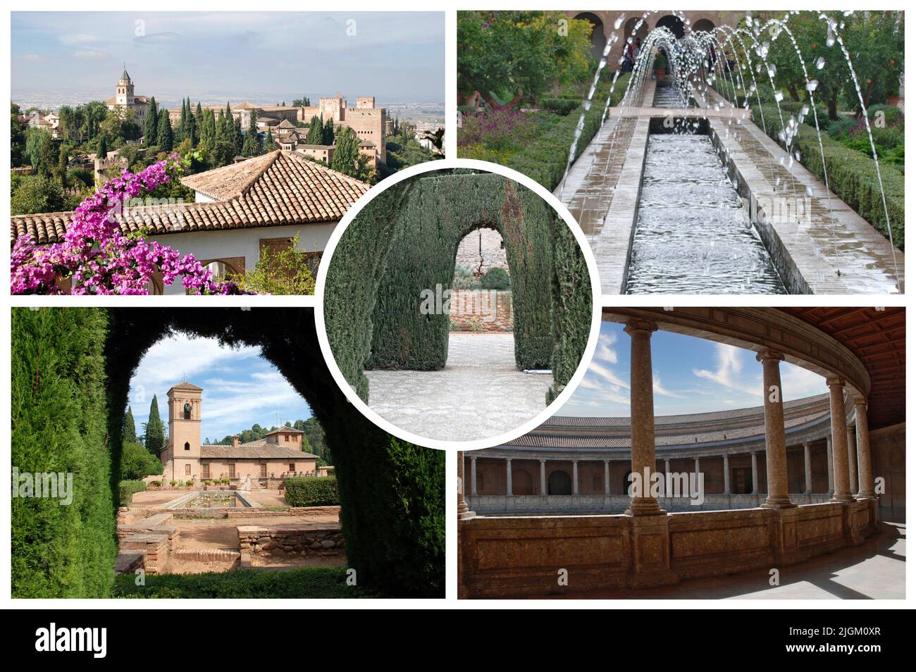 The Alhambra Is A Medieval Palace fortress Located In The City Of 