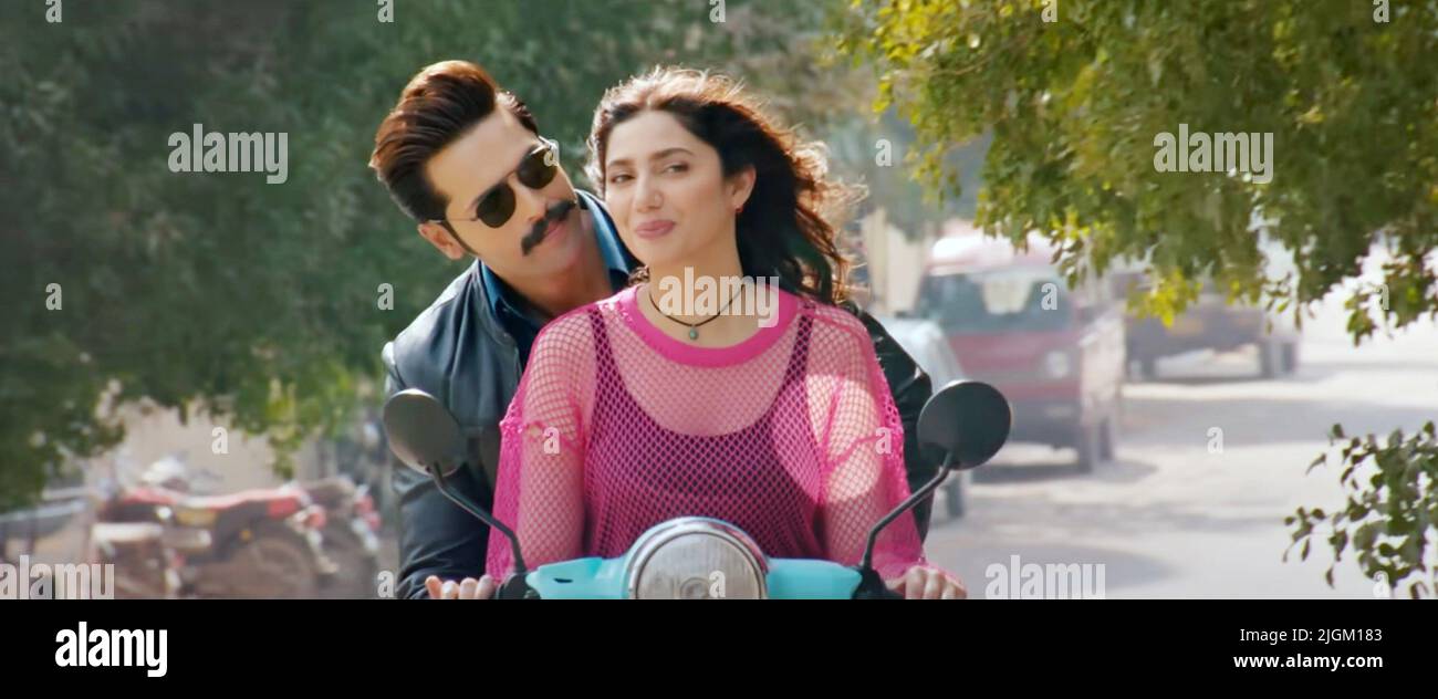 QUAIDEAZAM ZINDABAD, from left Fahad Mustafa, Mahira Khan, 2022