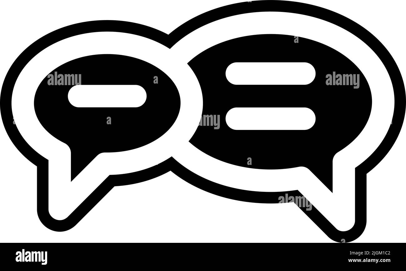 speech bubble icon Stock Vector Image & Art - Alamy