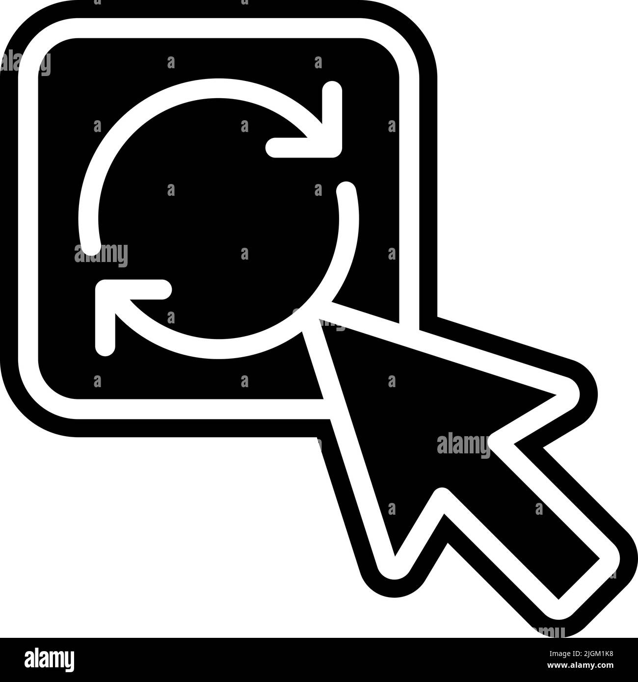refresh button icon Stock Vector Image & Art - Alamy