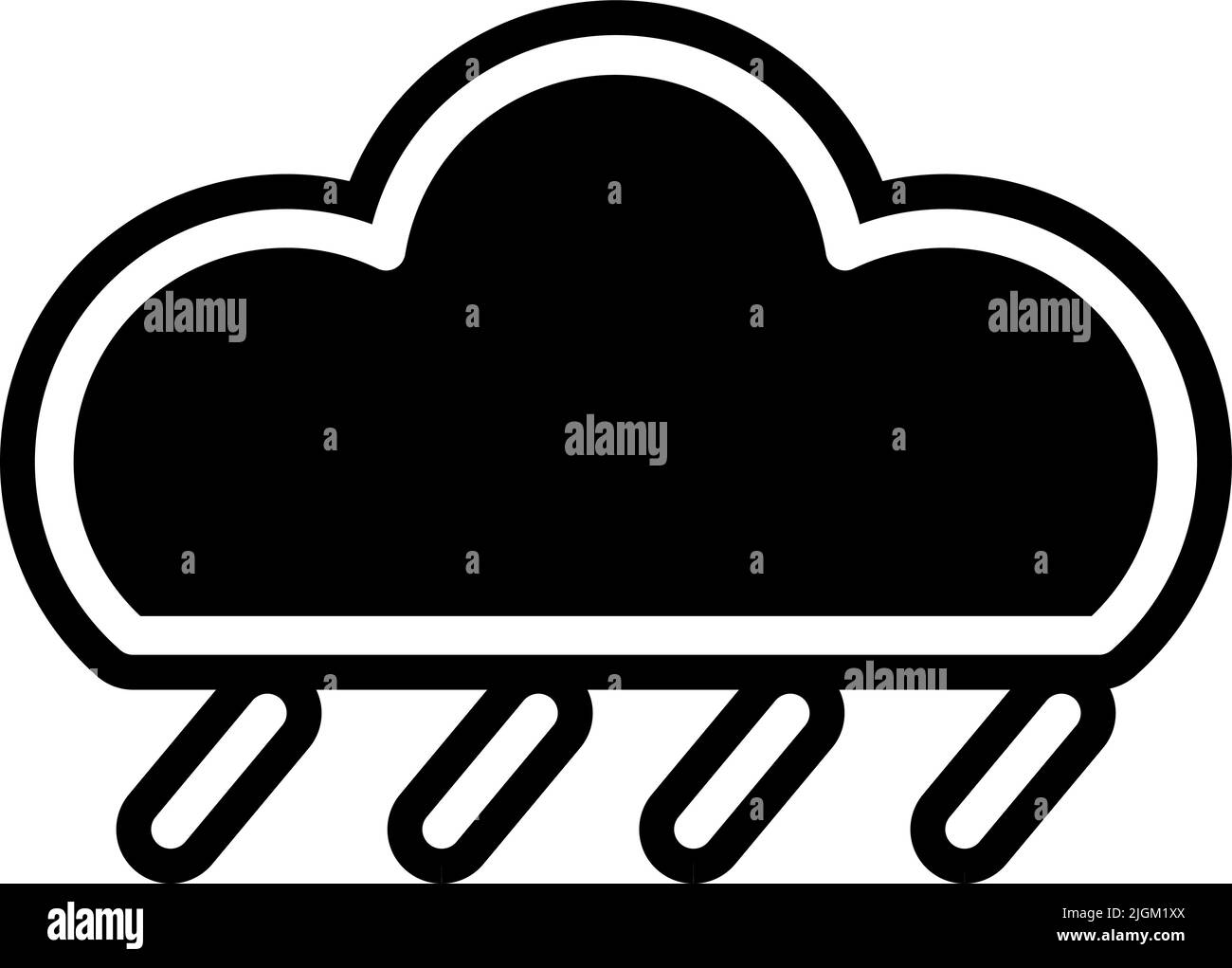 Rainy sunny Black and White Stock Photos & Images - Alamy