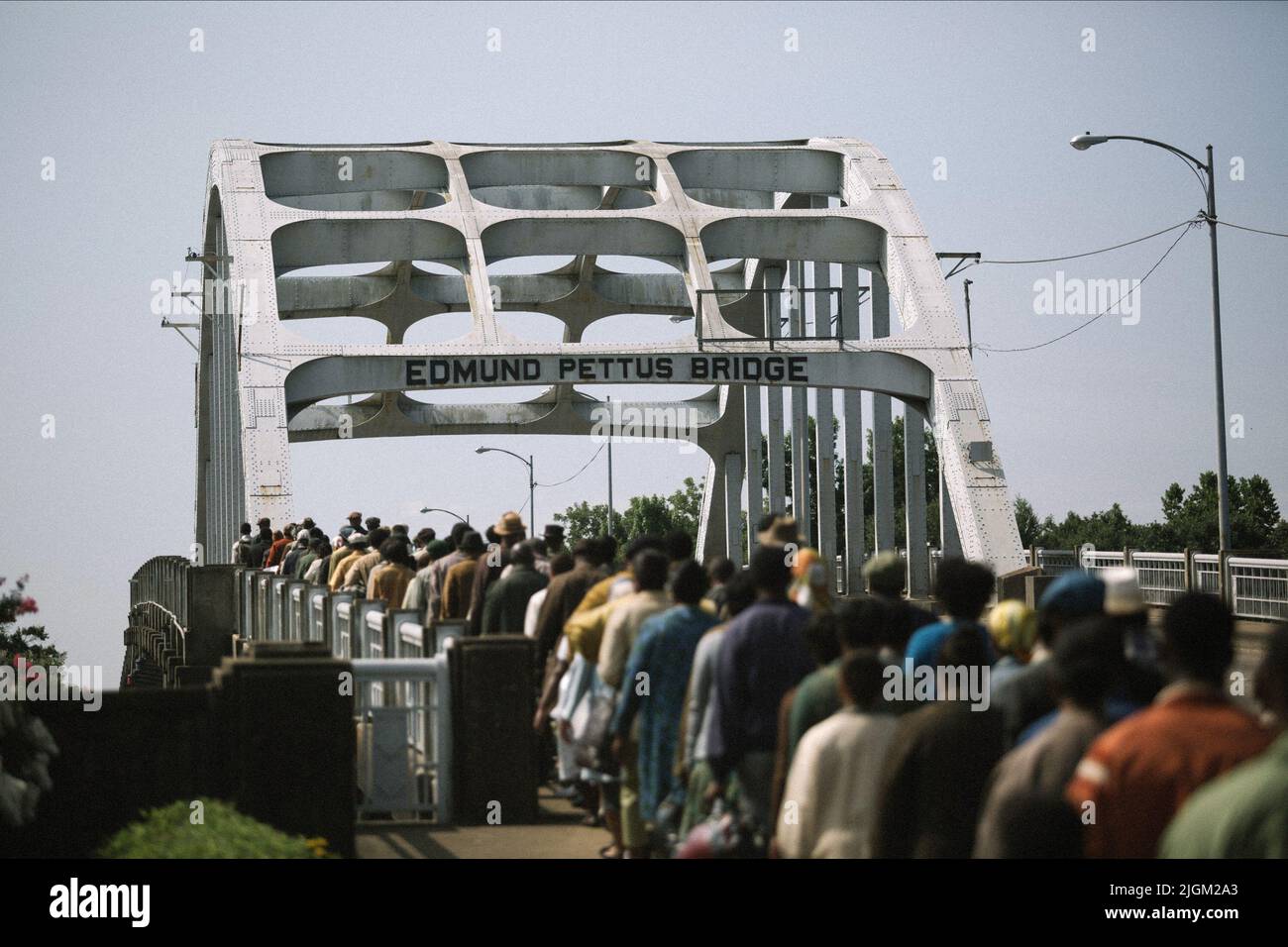 MARCH ACROSS EDMUND PETTUS BRIDGE, SELMA, 2014 Stock Photo - Alamy