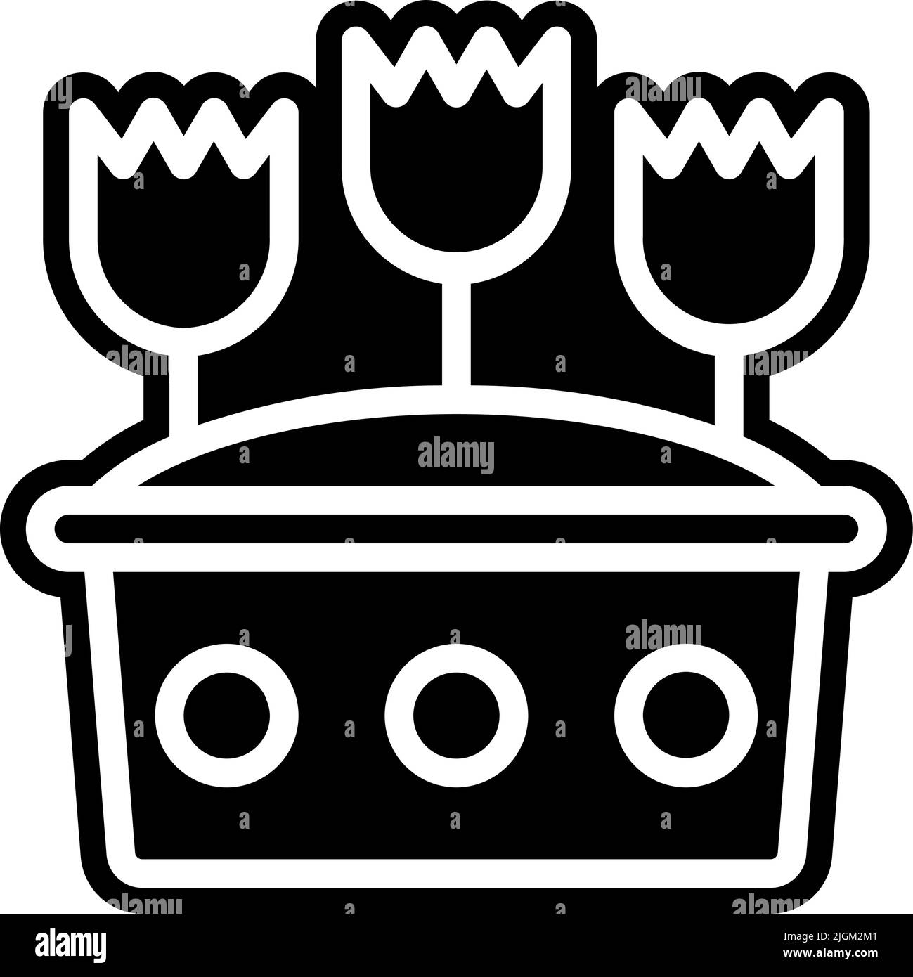 flower pot icon Stock Vector Image & Art Alamy